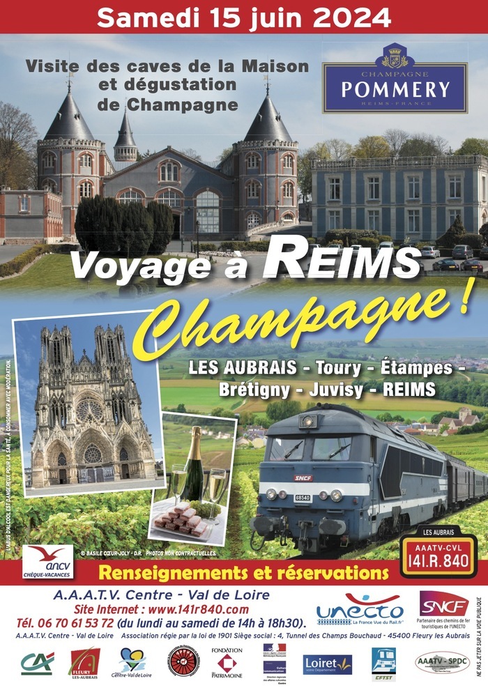 Train Le Champagne Express Gare De Fleury Les Aubrais Fleury Les