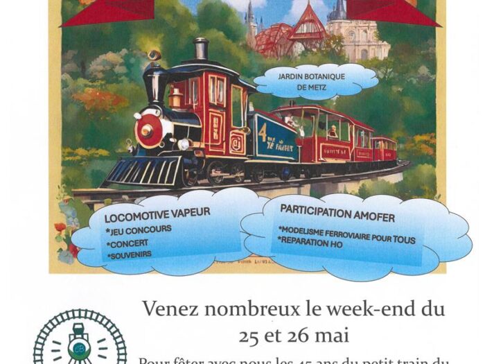 45EME ANNIVERSAIRE LE PETIT TRAIN DU JARDIN BOTANIOQUE JARDIN BOTANIQUE