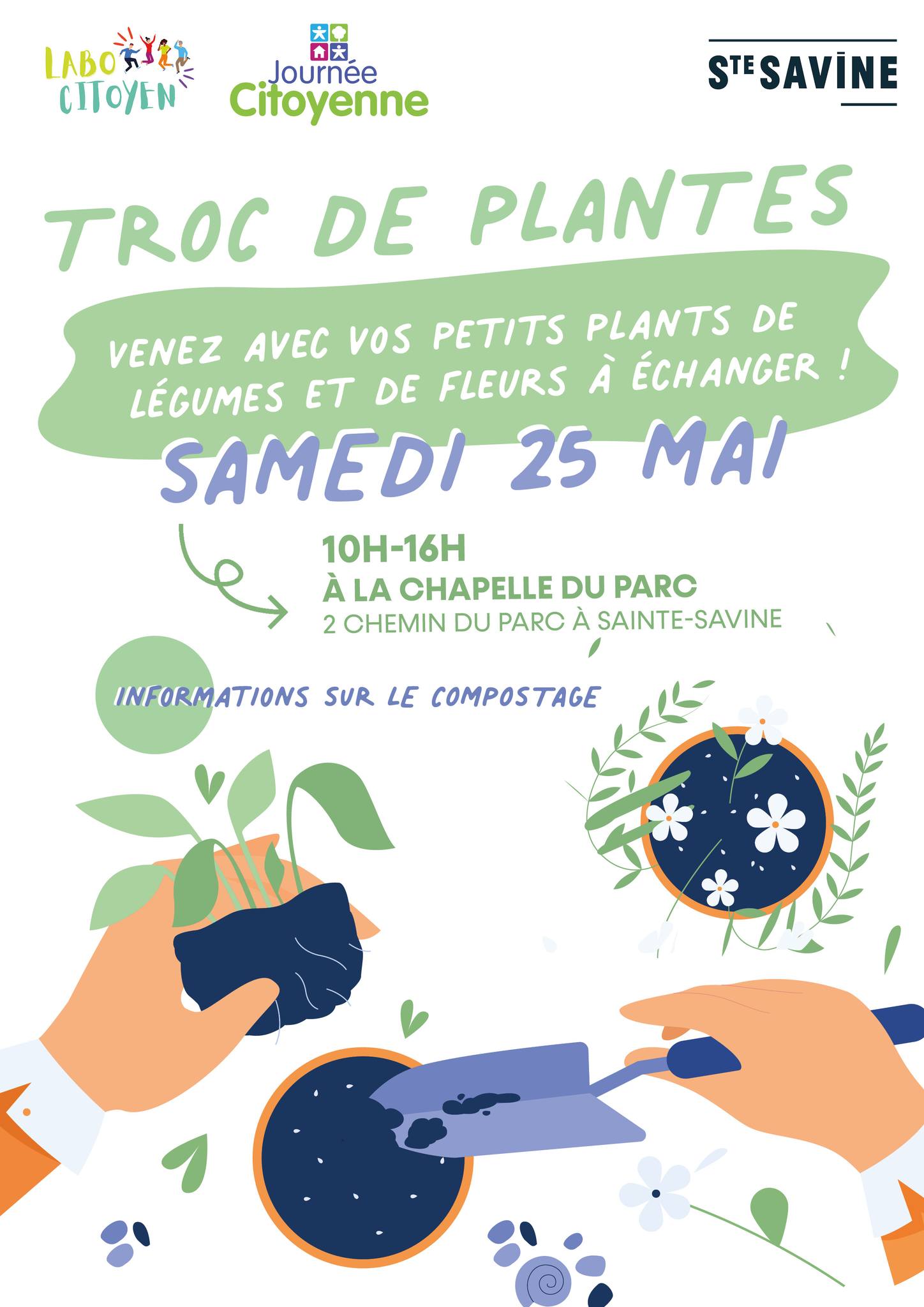 Troc De Plantes Sainte Savine Samedi 25 Mai 2024 Unidivers