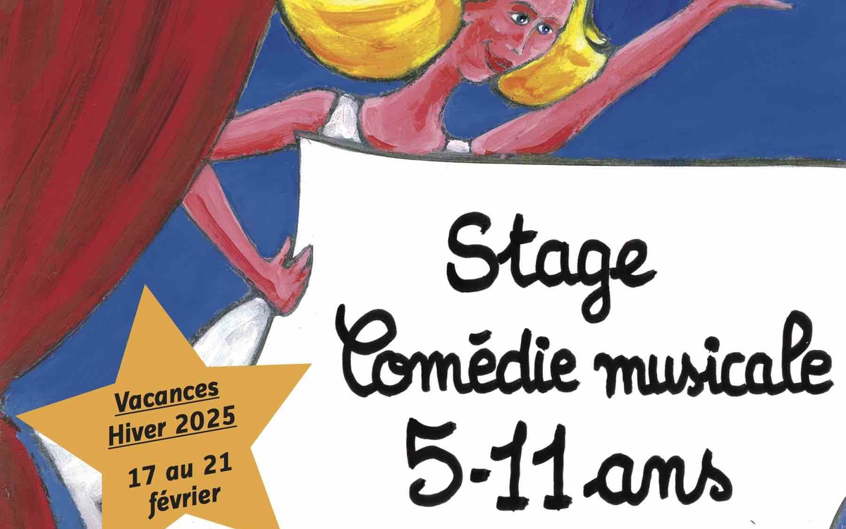 Stages 5 11 ans Comédie musicale vacances février 2025 Théâtre Pandora