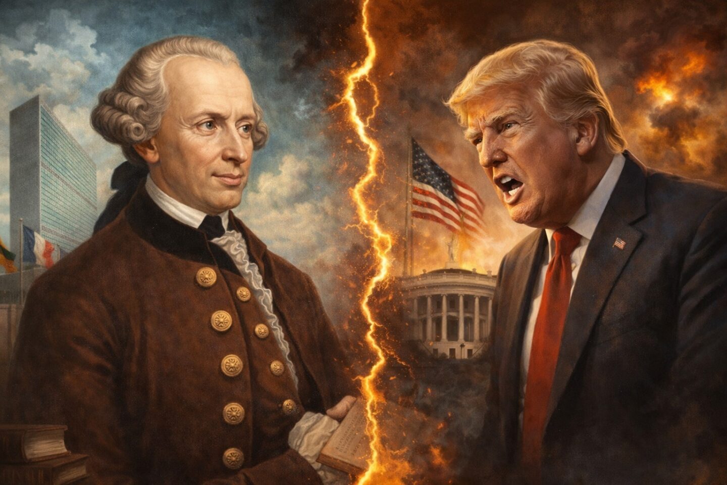 tump droit international kant