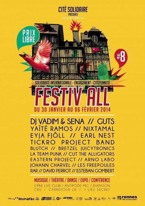 festiv'all, rennes, programme