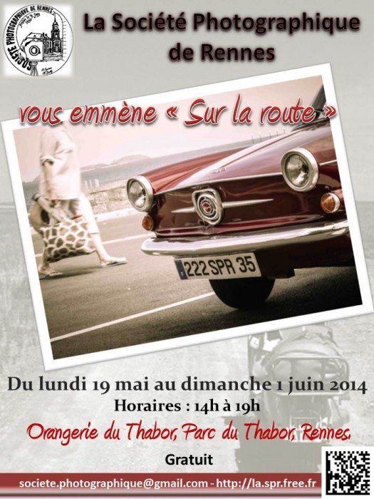 société photographique, rennes, sur la route, orangerie