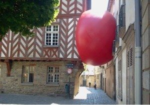 Red Ball, rue des Dames, Rennes