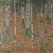buchenwald birkenwald 1903 klimt