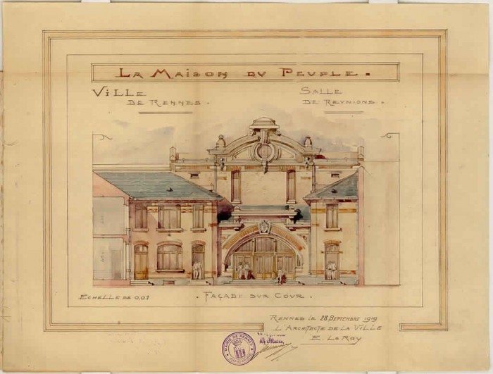 la maison du peuple