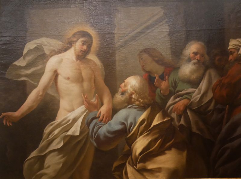 Jean Jacques Lagrenée, l’Incrédulité de Saint Thomas