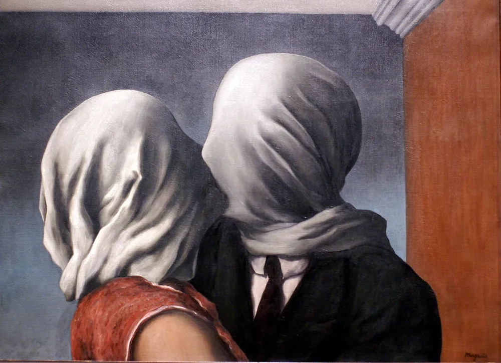 rene magritte les amants