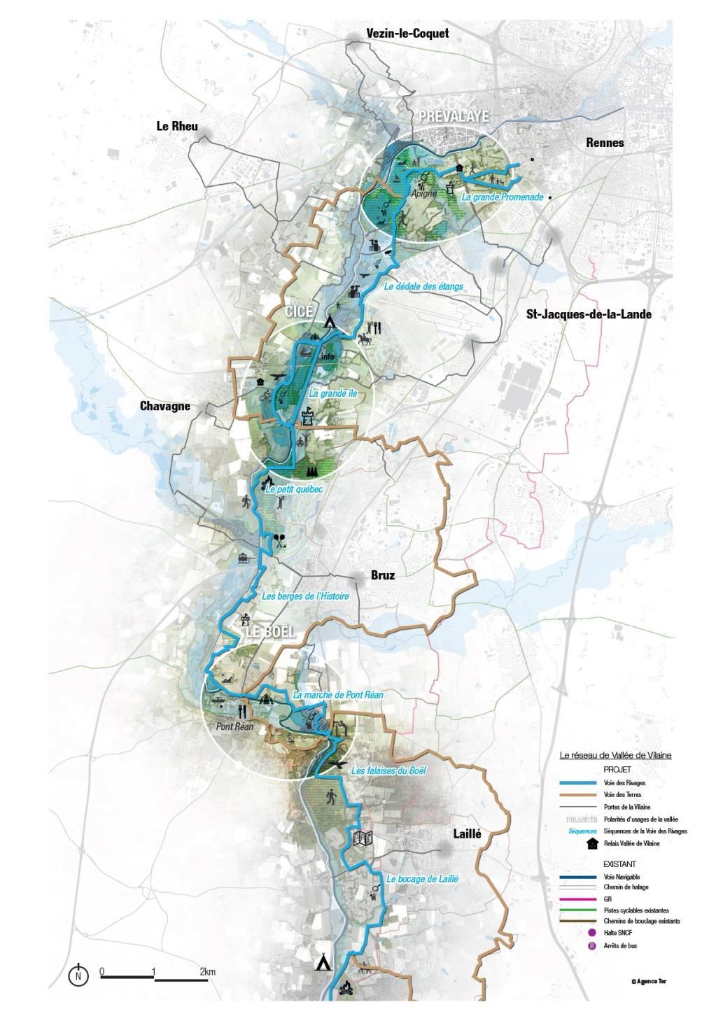 TRAVERSEES DE LA VILAINE