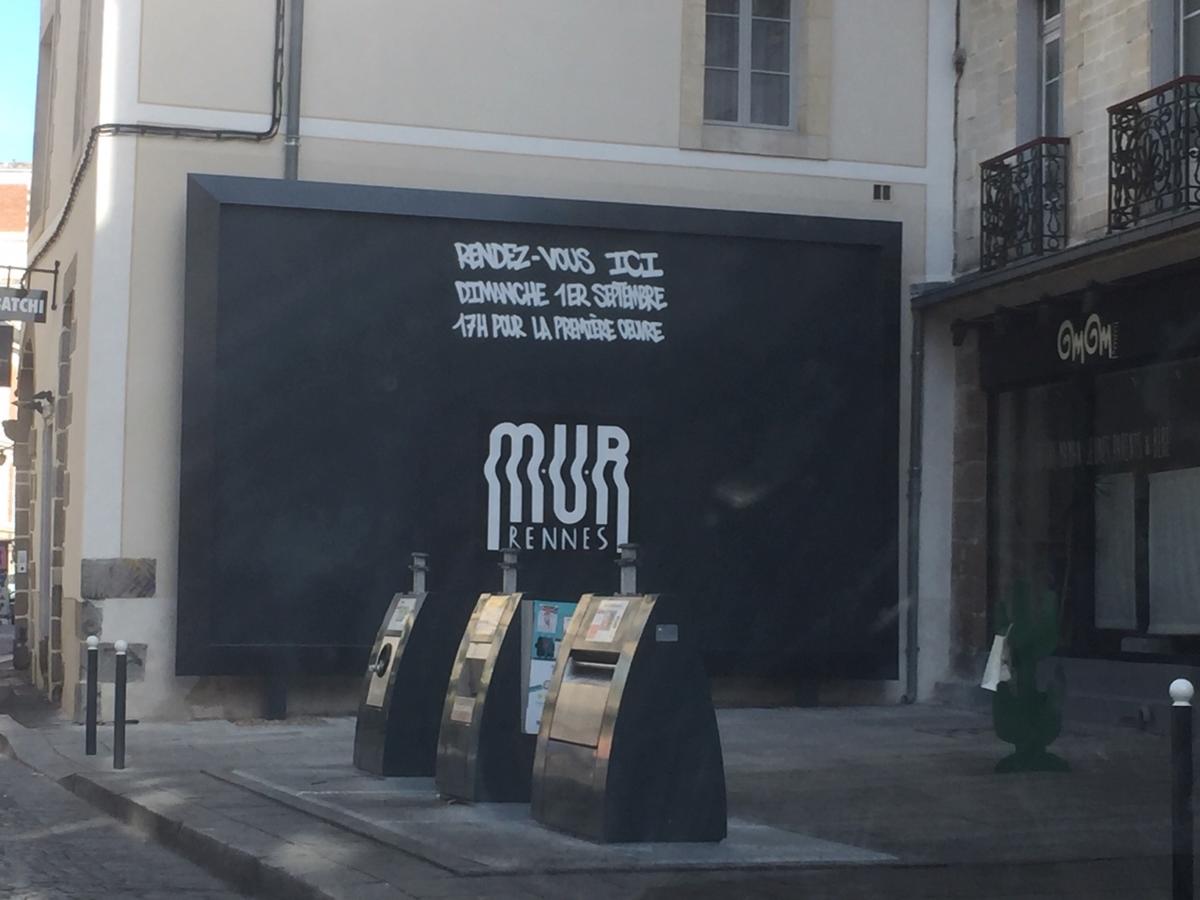 MUR rue Vasselot Rennes