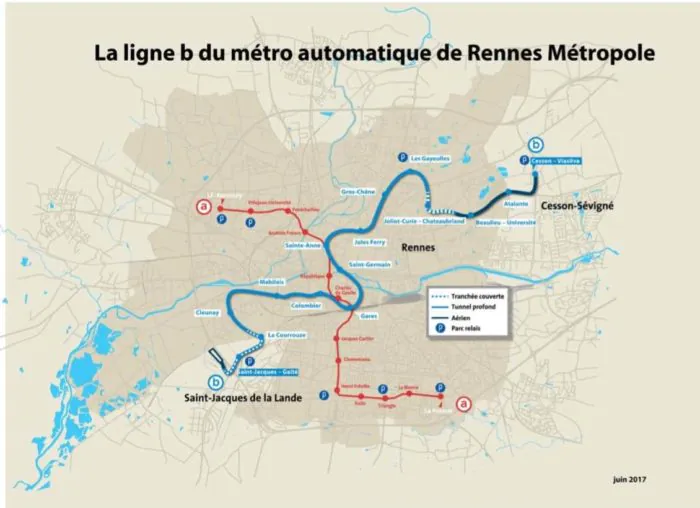 ligne b metro