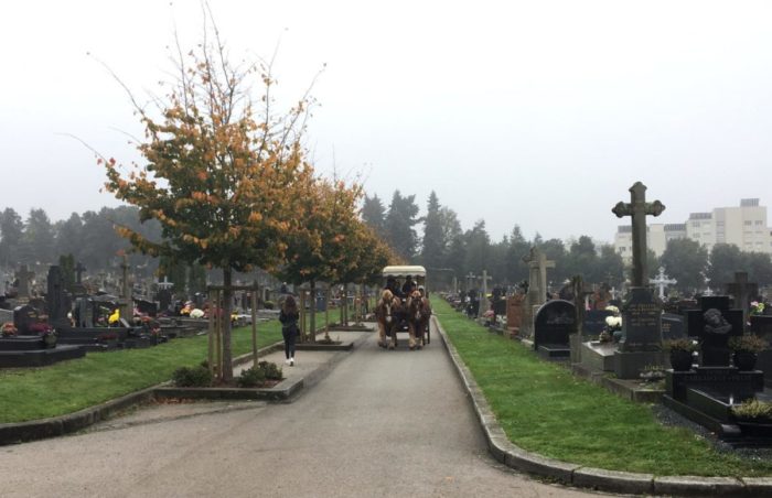 Calèche cimetière Rennes