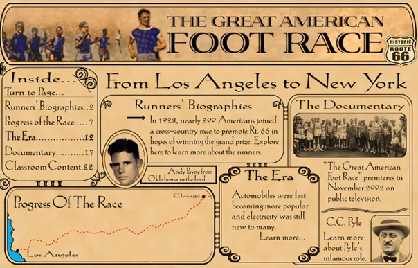 AMERICAN FOOTRACE