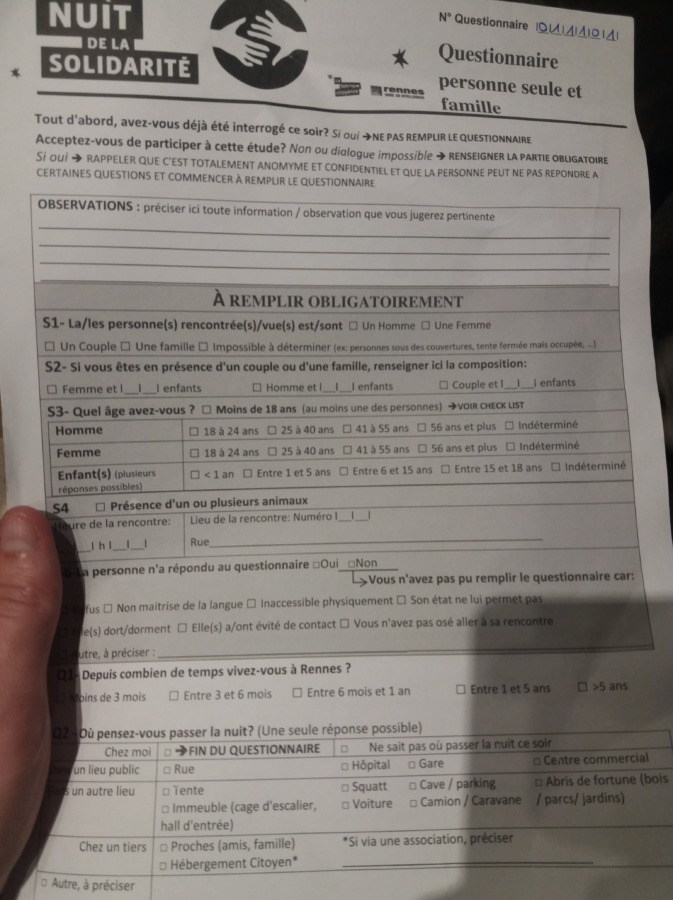 Nuit de la Solidarité