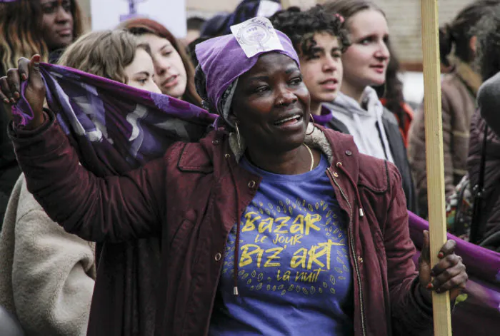 Manifestation contre les violences faites aux femmes