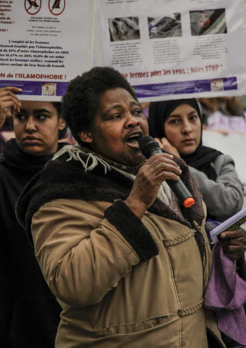 Manifestation contre les violences faites aux femmes