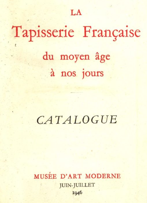 TAPISSERIE FRANCAISE FRANCIS SALET