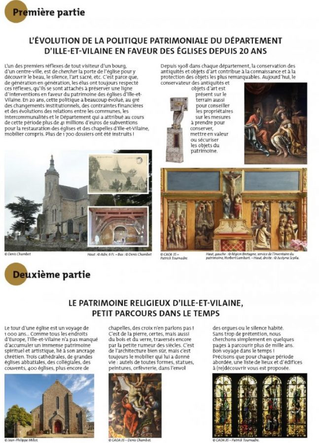 RESTAURATION EGLISES BRETAGNE