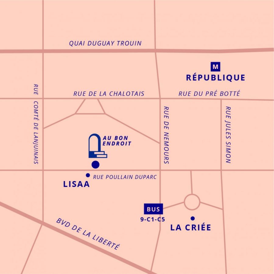 au bon endroit illustration rennes