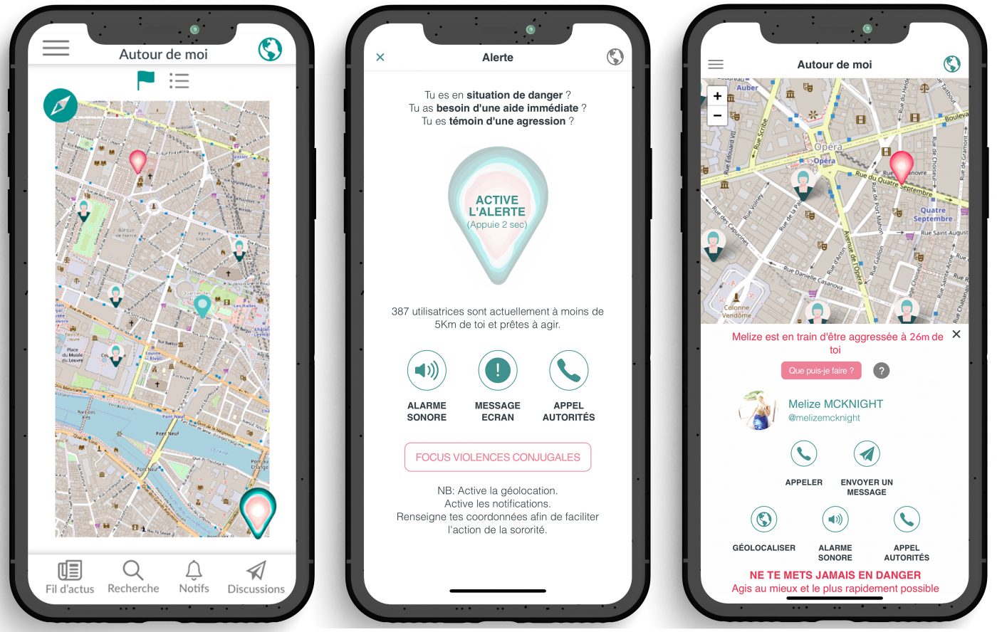 Application The Sorority Agression Sécurité