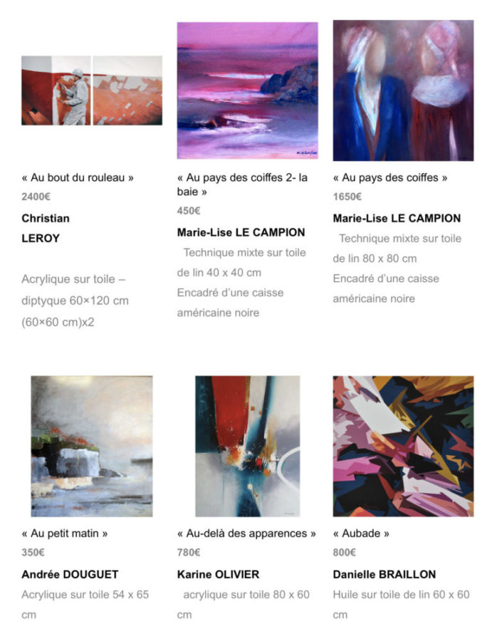 Galerie art en ligne