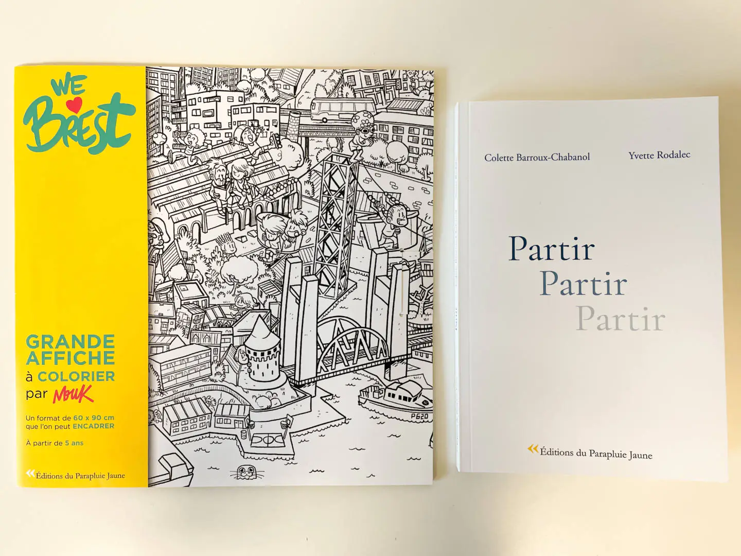 Editions du parapluie jaune Partir We love Brest 