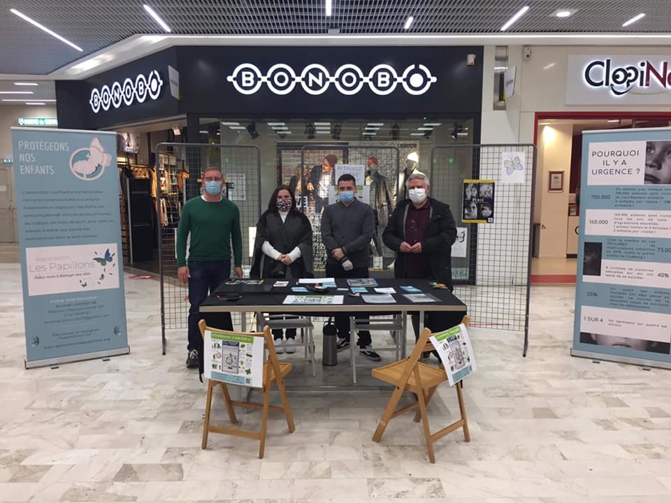 violences infantiles association Finistère Les Papillons