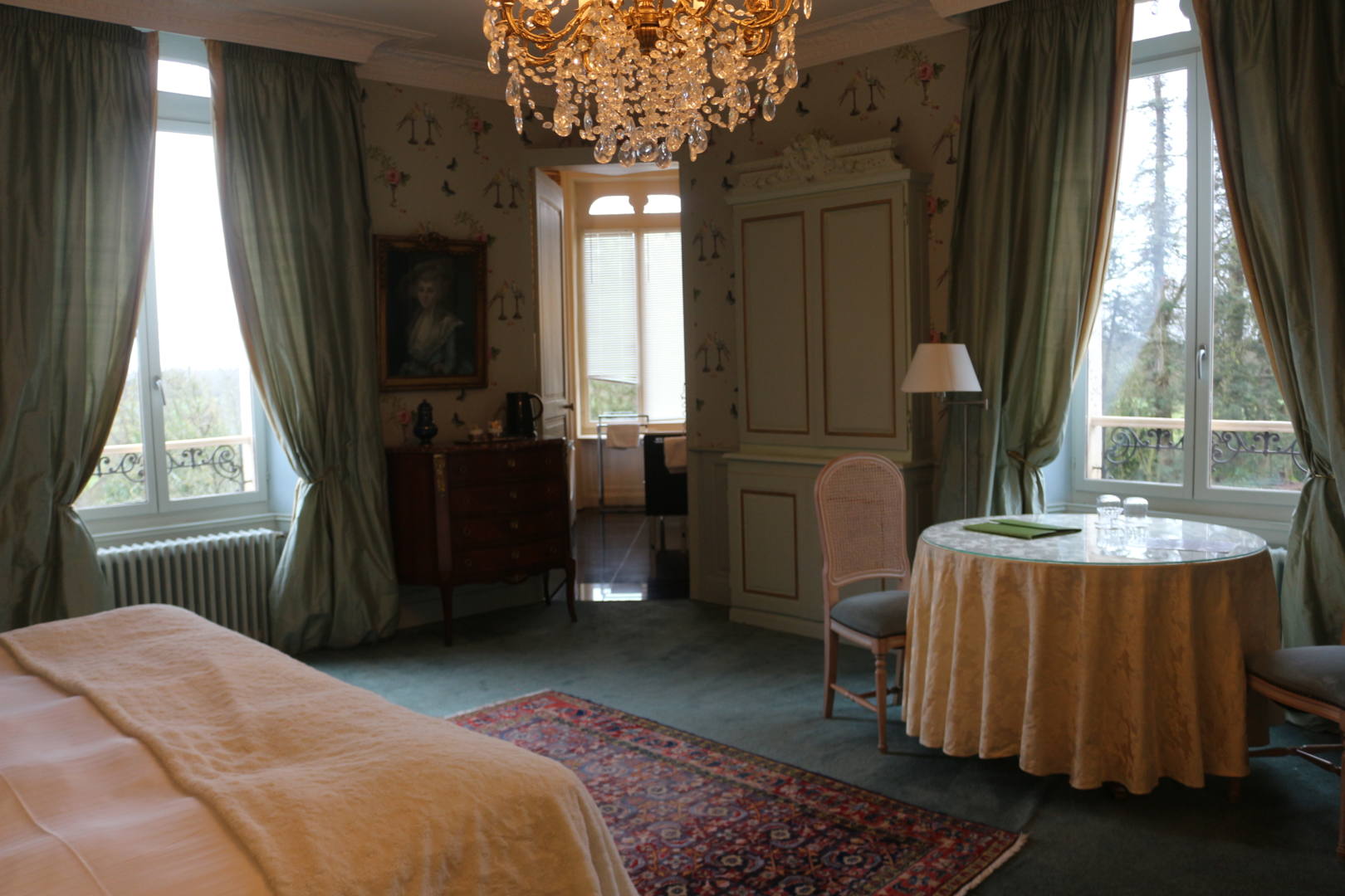 Château d'Apigné Vue Chambre