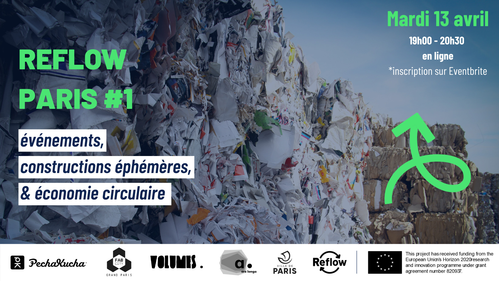 Pecha Kucha Night : REFLOW PARIS en ligne mardi 13 avril 2021