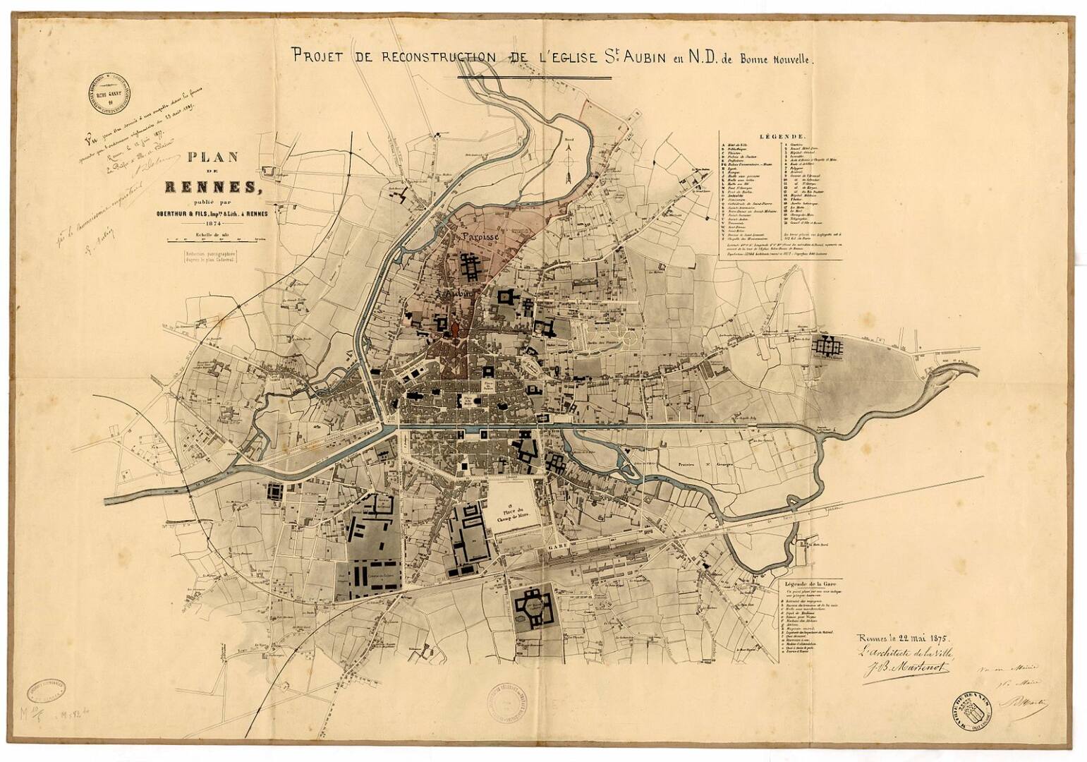 église saint-aubin rennes