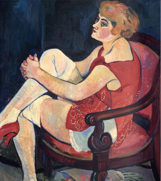 Suzanne Valadon, Femme aux bas blancs