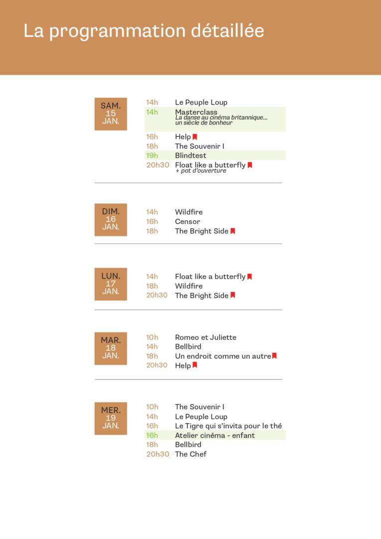 semaine cine anglais bruz