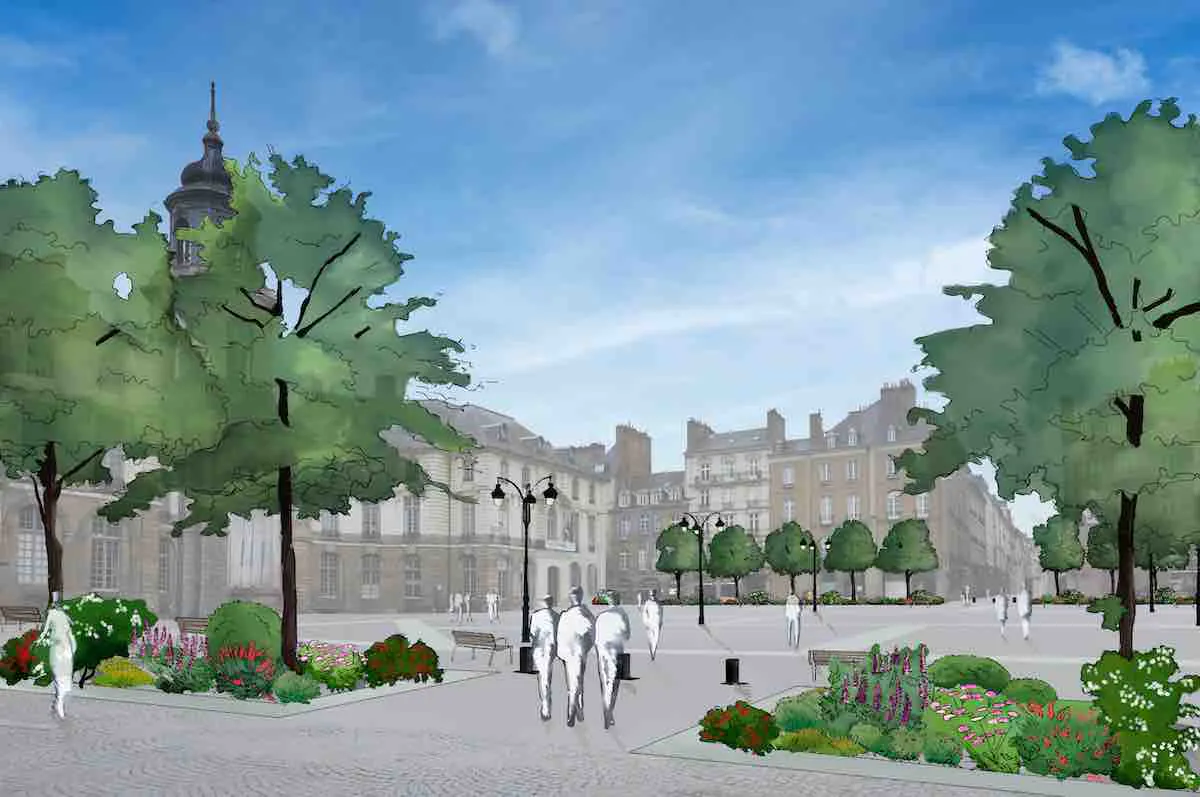 arbres rennes mairie