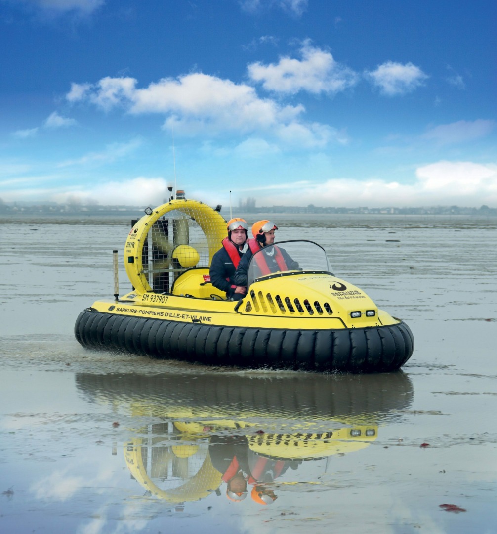 aeroglisseur pompiers