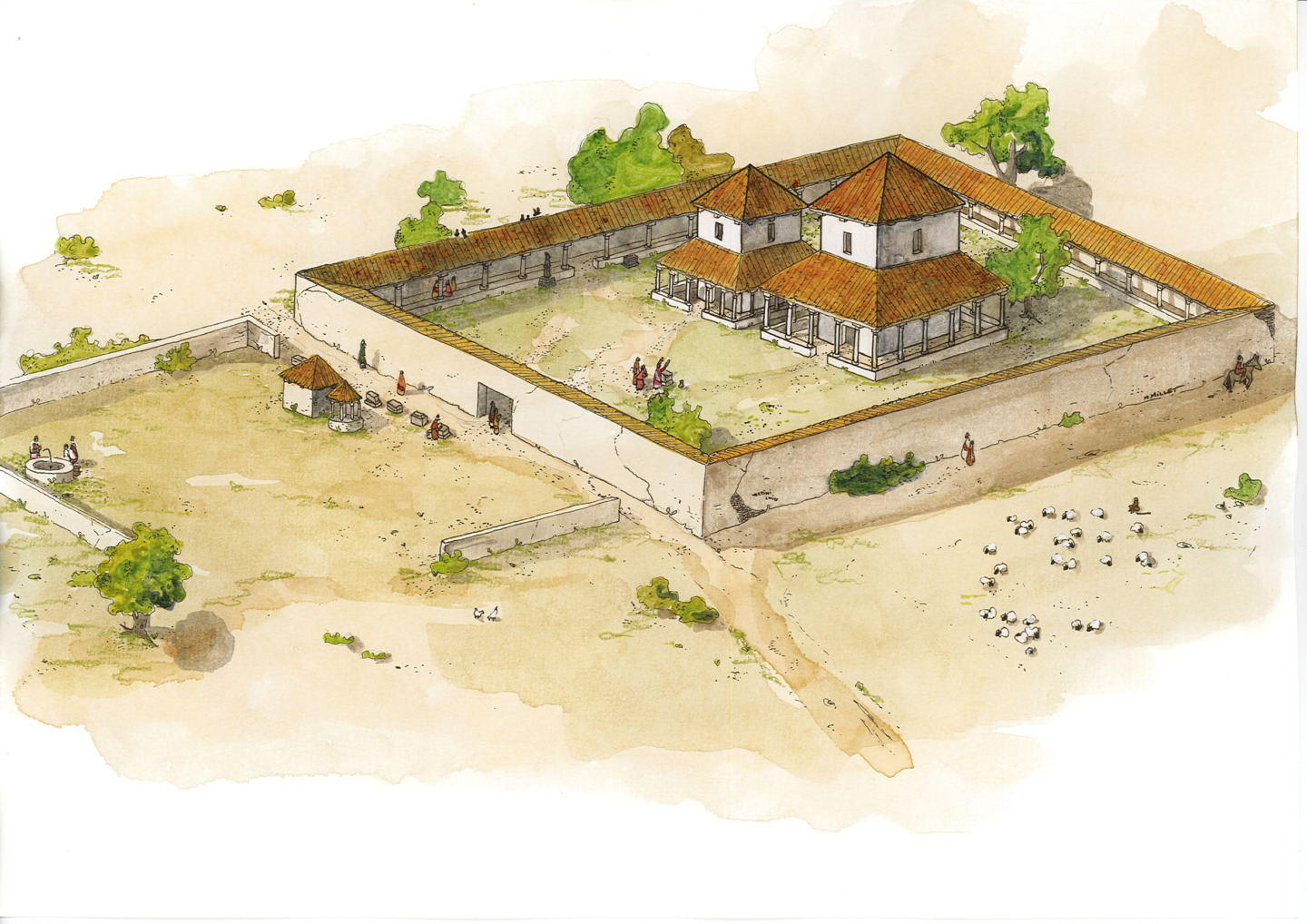 gallo romain chapelle-des-fougeretz