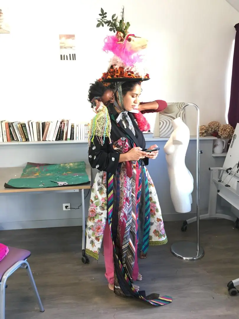 atelier costume Tour du ventre