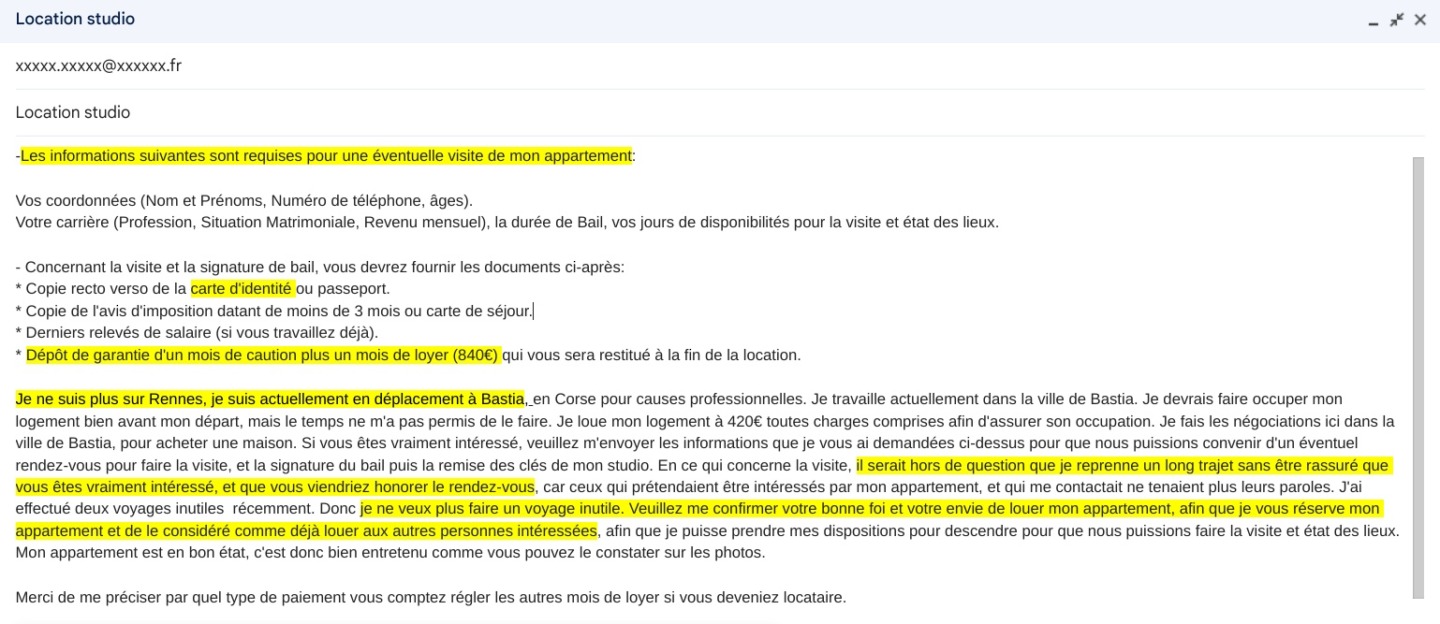 Arnaque immobilière