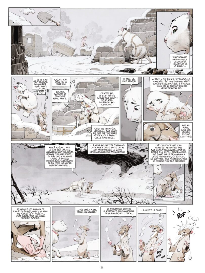 chateau des animaux dorison delep