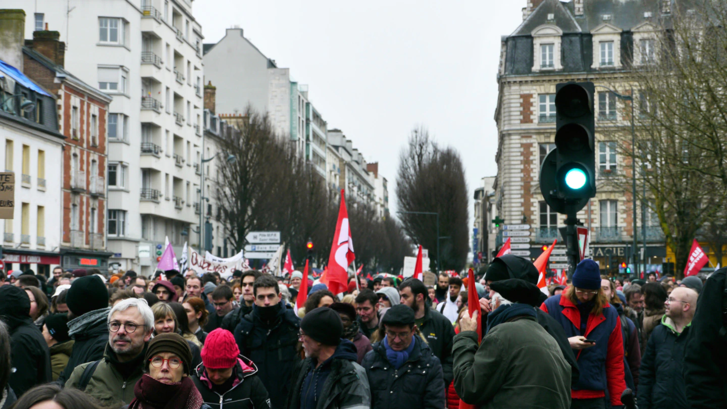 manifestation réforme retraites rennes