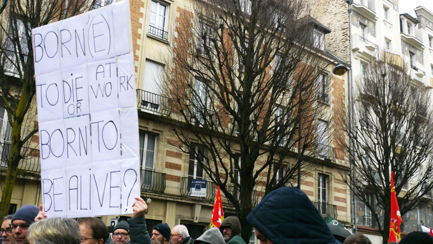 manifestation réforme retraites rennes