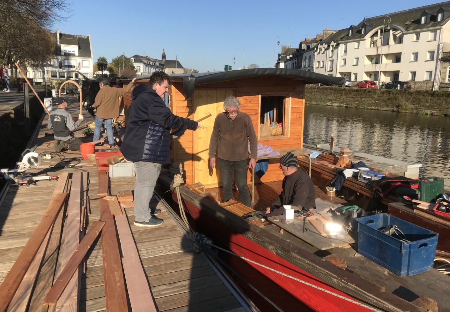 La Toue Cabanée Pontivy Halage et Attelage