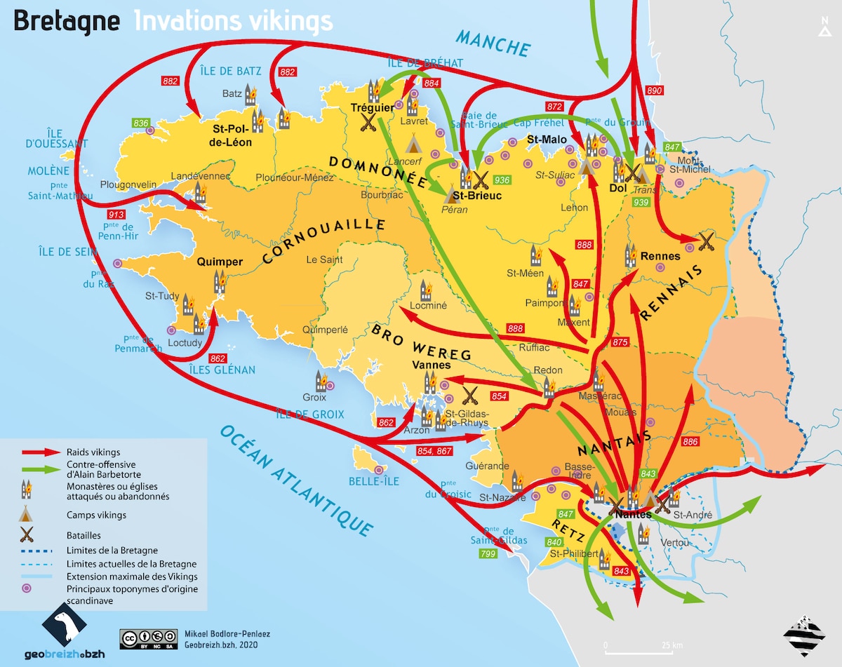 bretagne invasion viking