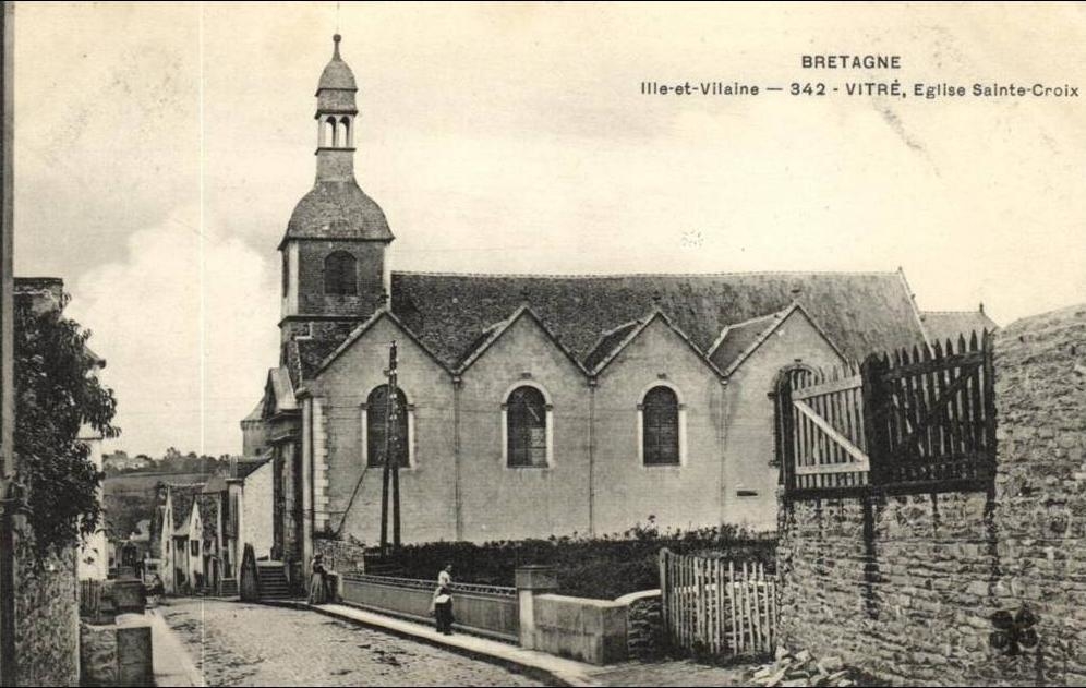 Vente église et chapelles + local par la mairie de Vitré 35