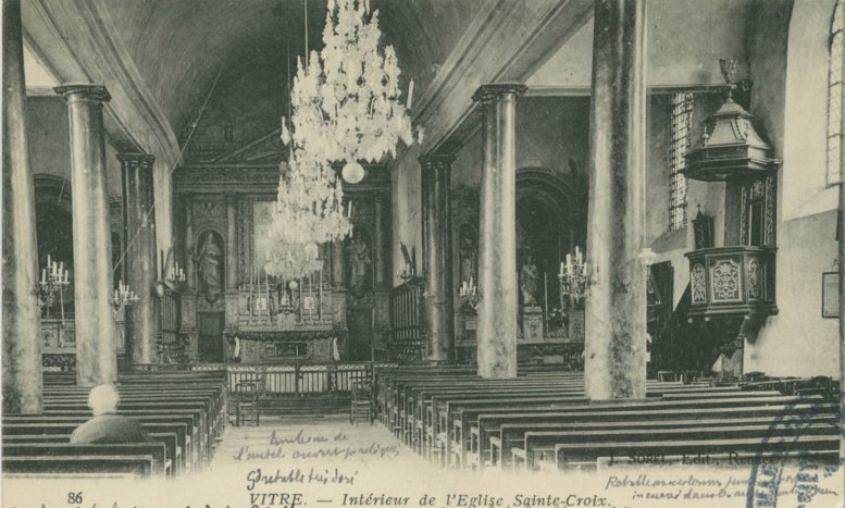 Vente église et chapelles + local par la mairie de Vitré 35