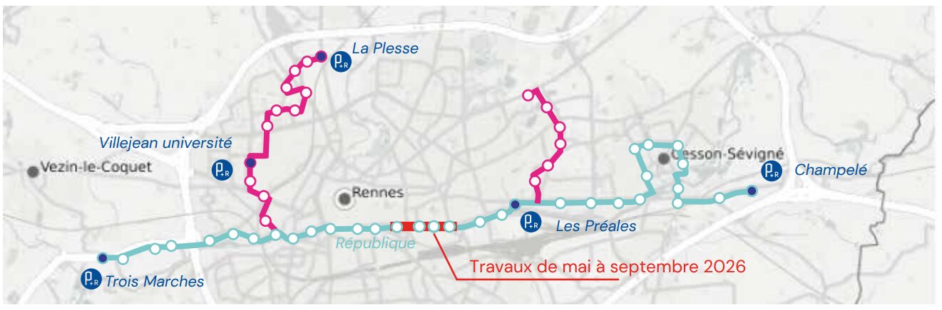 rennes trambus