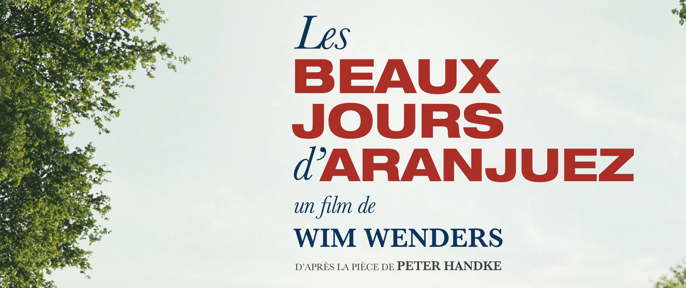 Les Beaux jours d’Aranjuez de Wim Wenders, la matière du désir