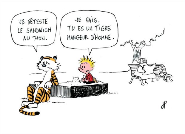 Quizz BD, tigre et daïmon