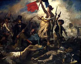 Mademoiselle Liberté de Michel Quint > La liberté guidant le peuple et… l’écrivain