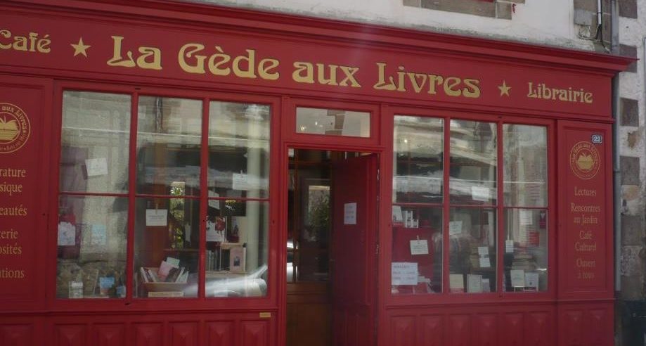 La Gède aux Livres à Batz-sur-Mer (Café-librairie en Bretagne)