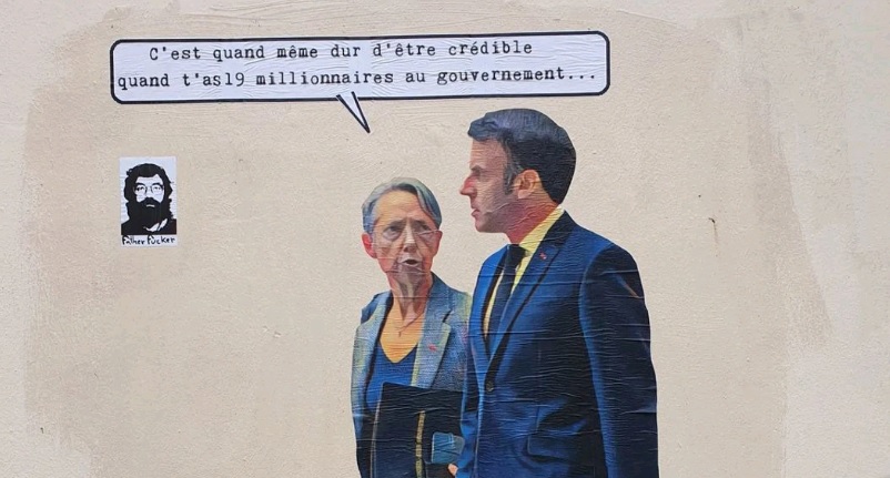 Street art à Rennes. La fresque politique et mordante de Father Fucker